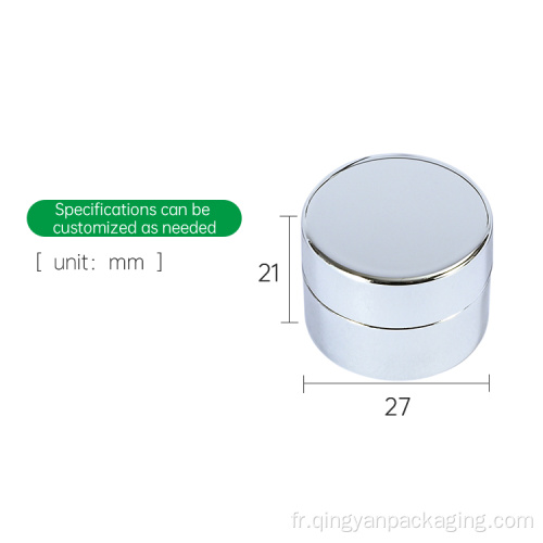 Distribution de plastique JAR vide